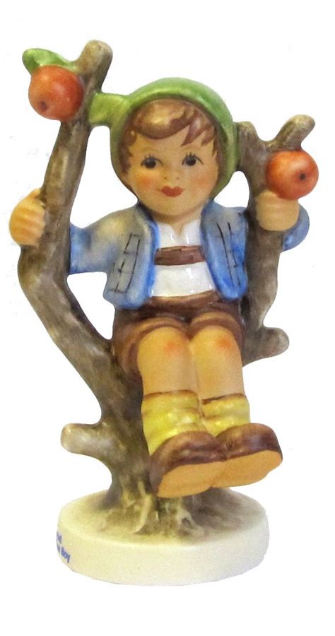 Hummel figurine number 442 trademark 6 size 11.5 the century hummel. Hummel figurine Apple Tree Boy, original MI Hummel ...