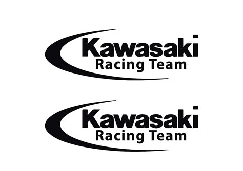 Isee 360® Kawasaki Racing Team Logo Car Bike Exterior Decorative