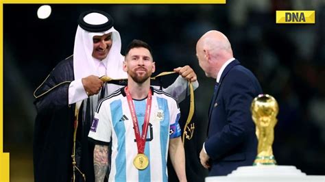 Fifa World Cup 2022 Why Lionel Messi Was Presented A Qatari Bisht