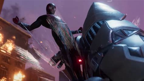 Cool Spider Man Miles Morales Gameplay Footage Shows Boss Battle