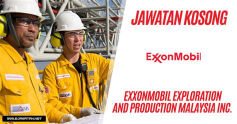 While was its first registrar, now it is moved to mynic. Jawatan Kosong di ExxonMobil Exploration and Production ...