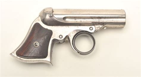 Remington Elliot 5 Shot Derringer 22 Caliber 3 Barrels Nickel