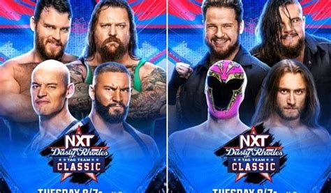 Wwe Nxt Announces Dusty Rhodes Tag Team Classic Matches