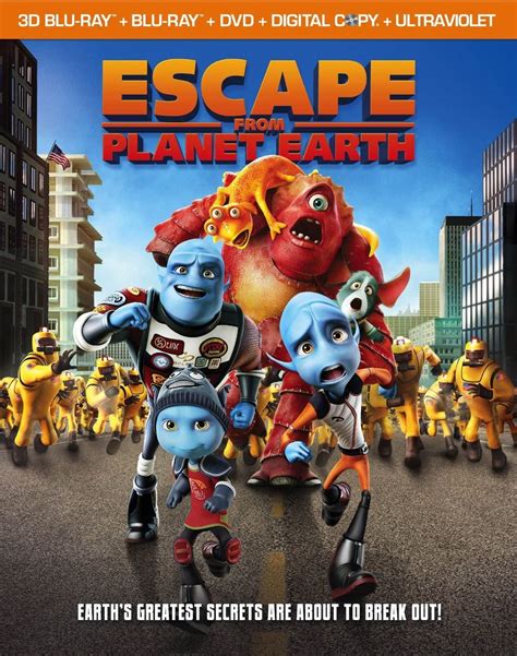 Escape From Planet Earth Stars Voices Of Rob Corddry Brendan Fraser New On Dvd And Blu Ray