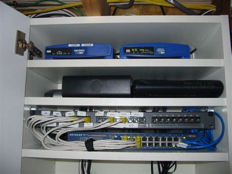 Navepoint 15u home network rack setup and installation. Computer equipment cabinet | Home network, Server room ...