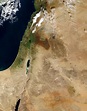 Detailed satellite map of Israel. Israel detailed satellite map ...