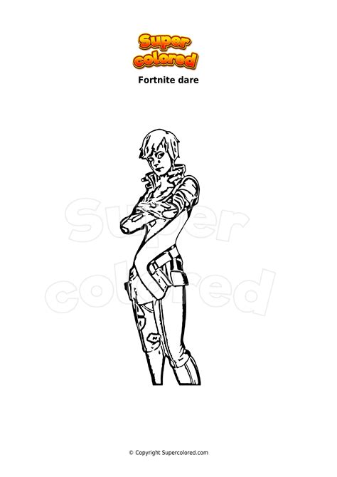 Coloring Page Fortnite Prickly Patroller Supercolored The Best Porn