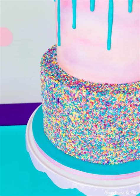 It is the perfect birthday cake or just a colorful cake for any happy occasion! 27 No-Fail Birthday Cake Decorating Ideas - Ideal Me