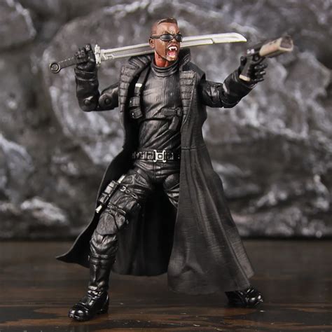 Toys And Games Action Figures Marvel Legends Custom Blade Head Pe