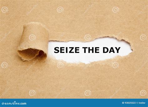Seize The Day Stock Photo Image Of Positive Mindset 93025522
