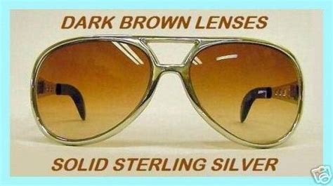 Elvis Tcb Sunglasses Authentic Elvis All Metal Aviator 38927856