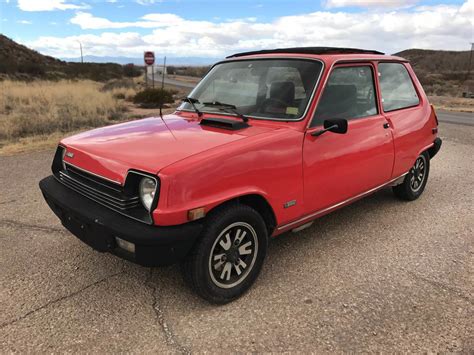 Restored Red R5 1978 Renault Le Car Barn Finds