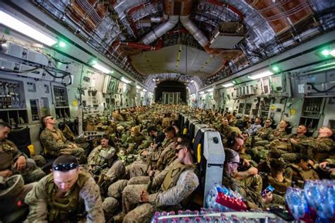 These Were First Marines To Deploy To Kabul As Taliban Advanced In