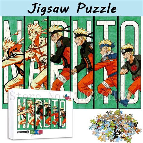 Puzzles Adult 1000 Anime Naruto Puzzle 1000 Pieces Puzzle 5000
