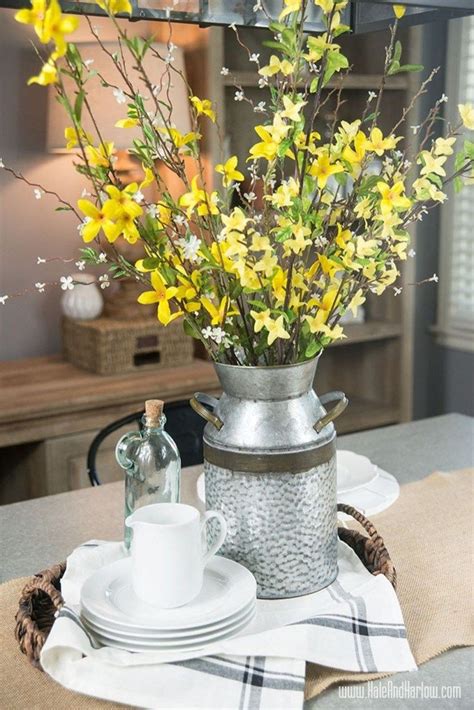 20 Spring Dining Table Centerpieces Decoomo