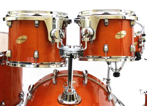 Ludwig Accent Cs Custom Elite Amber Drum Set