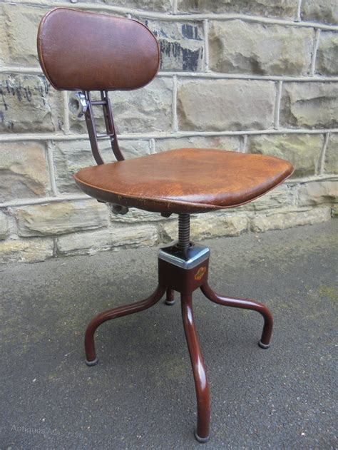 Antiques Atlas Vinatge Evertaut Industrial Work Chair Desk Chair