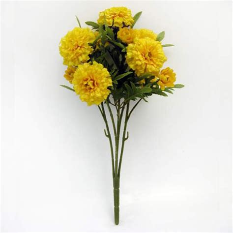 marigold bush artificial flowers connollys homestyle york