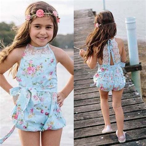 Buy 2017 Newborn Baby Girl Sweet Cute Floral Romper