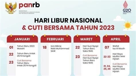 Tag Libur Nasional 2023 Cek Jadwal Bulan Ramadhan 2023 Serta Hari