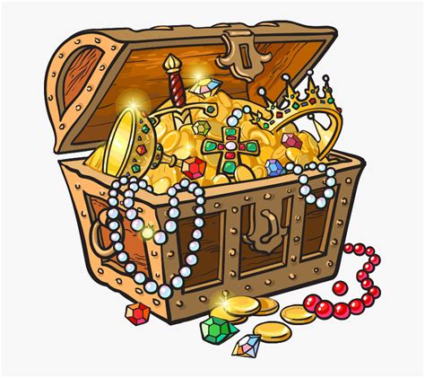 Treasure Chest Full Of Jewels Royalty Free Vector Image My Xxx Hot Girl