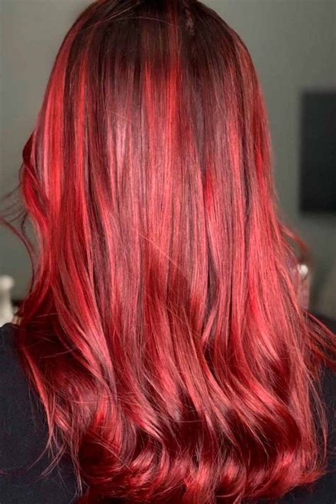 Beautiful Red Ombre Hair