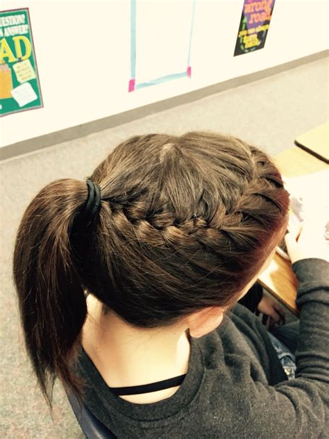 Catch some inspo in our gallery! Cute easy way to put you're hair up in a ponytail. And ...