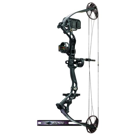 Diamond Archery Atomic 29lbs Left Hand Black Compound Youth Bow