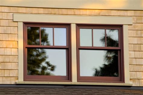 Historically Craftsman Style Windows Were Primarily Double Hung Wood