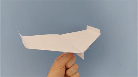 Planeur Avion En Papier Simple Efficace Youtube