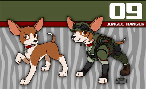 Paw Patrol Redesigned Tracker By Nobodyherewhatsoever On Deviantart