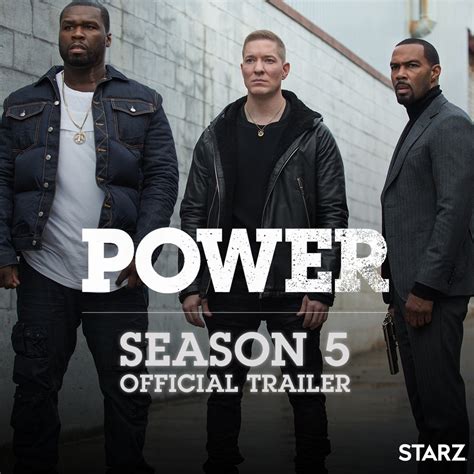 Power Season 5 July 1st Starz