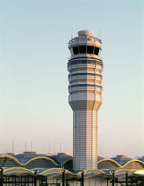 Control Tower At Ronald Reagan Washington National Airport Arlington
