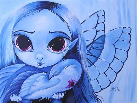 Blue Fairy Wishes By Nico Niemi From