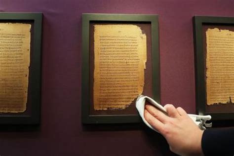 Visitors Flock To See Some Of The Oldest Bible Manuscripts
