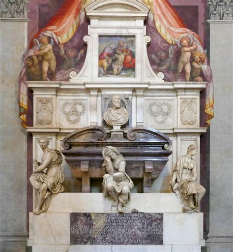 Tomb Of Michelangelo In Santa Croce In Florence Boomervoice