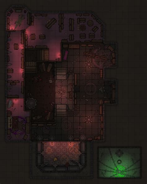 Magic Library Vault And Portal Prison 24x30 1680x2100 70ppi