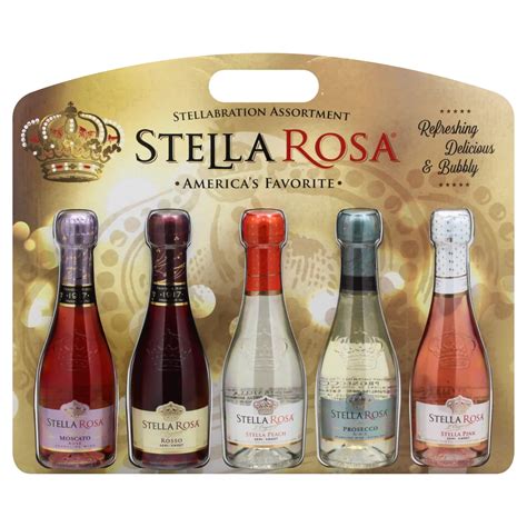 Stella Rosa Stellabration Assortment Ml Bottles Shop Wine At H E B