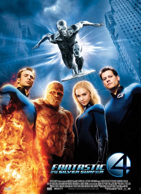 Fantastic Four Rise Of The Silver Surfer 2007 Poster 3 Trailer Addict