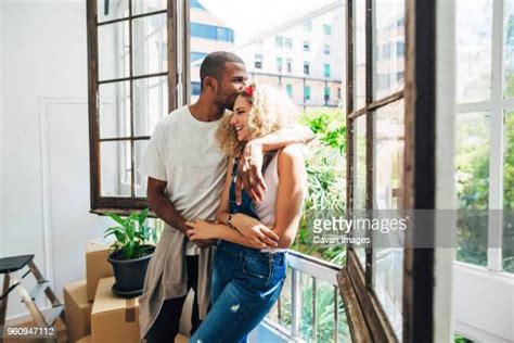 Interracial Kissing Bildbanksfoton Och Bilder Getty Images