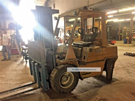 7 000 Clark C500 Ys80 Forklift 72 Forks Triple Stage Pallet Fork Truck