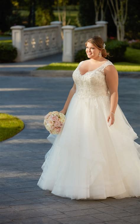 Plus Size Wedding Dress With Corset Buy And Slay