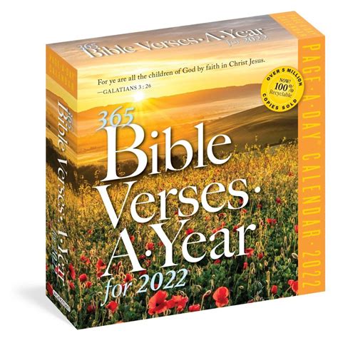 Bible Verse Mini Day To Day Calendar Calendar