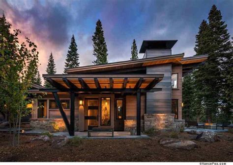 Modern Mountain Retreat Is Ideal Place To Unwind Cabin Plans