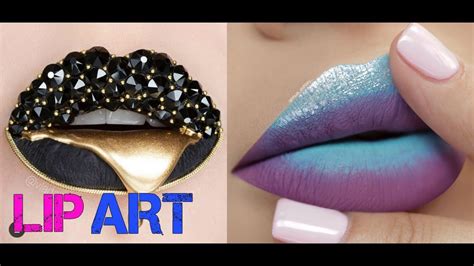 Lipstick Compilation 💄 Lip Art Tutorial 2017 Youtube