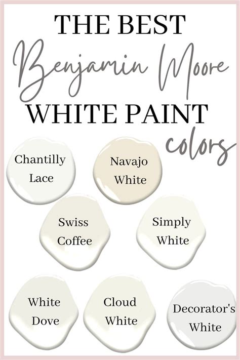 Benjamin Moore White Paint Colors In 2023 White Paint Colors