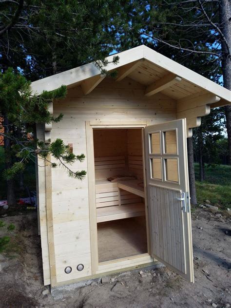 Outdoor Barrel Cabin Saunas Almost Heaven House Plans