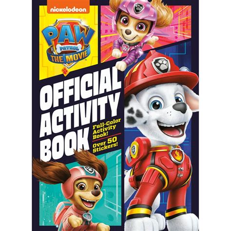 Paw Patrol The Movie Official Activity Book Paw Patrol Paperback