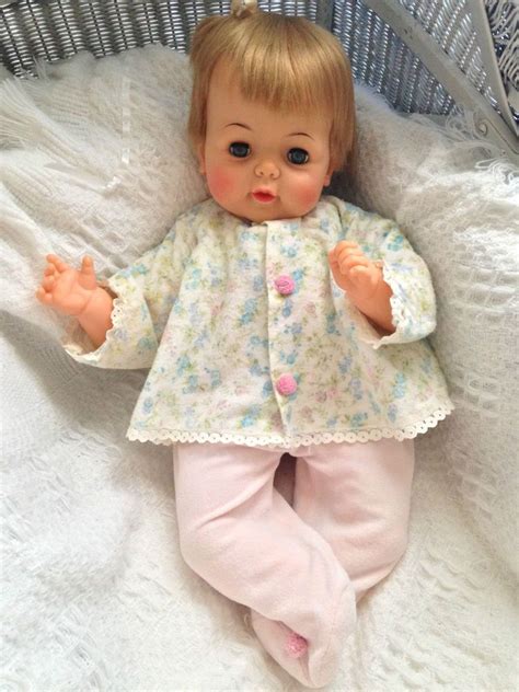 Vintage Antique Ideal 1960s Snoozie Baby Doll Ytt 19 E Works Original