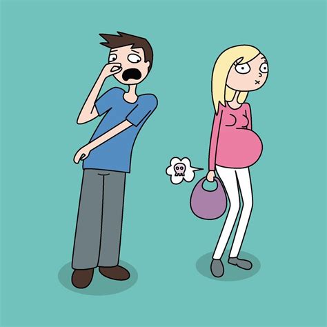 Empowering Cartoons That Capture The Realities Of Pregnancy